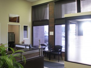 Office lobby and foyer renovations