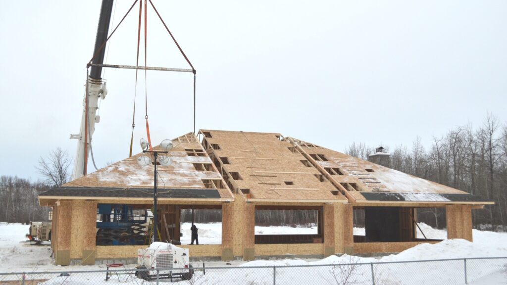 Raising the roof!