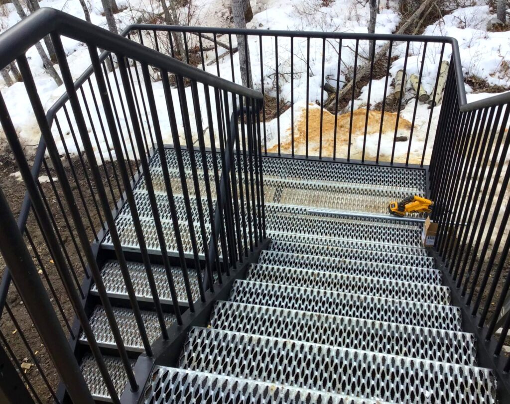 Day Lodge Exterior Stairs